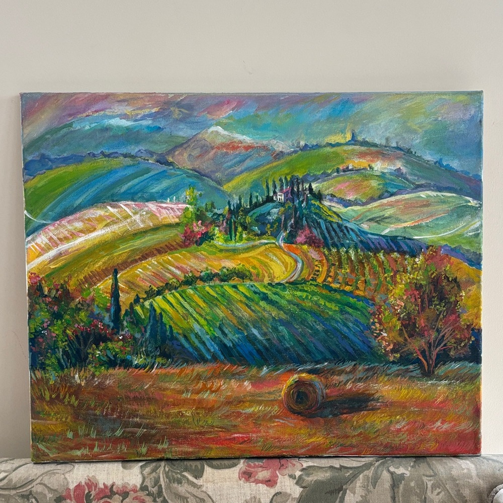 Colorful Landscape Canvas Art